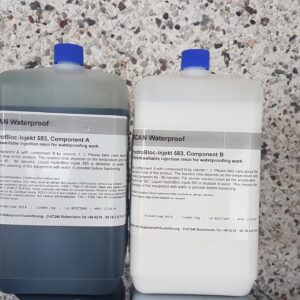 Hydrobloc 583 2K Acryl inndæling 10 kg 2 þátta acryl inndælingarefni