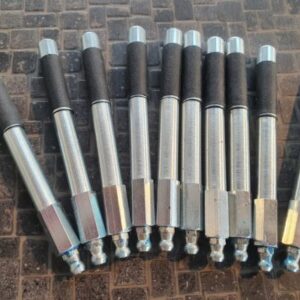 Inndælingarnippill m / einstefnuloka 10mm x 110 mm