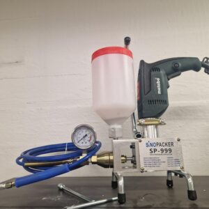 Rafmagnsdæla f/ inndælingarefni 1000 ml tankur