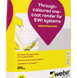 Weber Therm M1 One Coat Undirmúr / yfirmúr 20 kg
