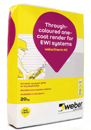 Weber Therm M1 One Coat Undirmúr / yfirmúr 20 kg